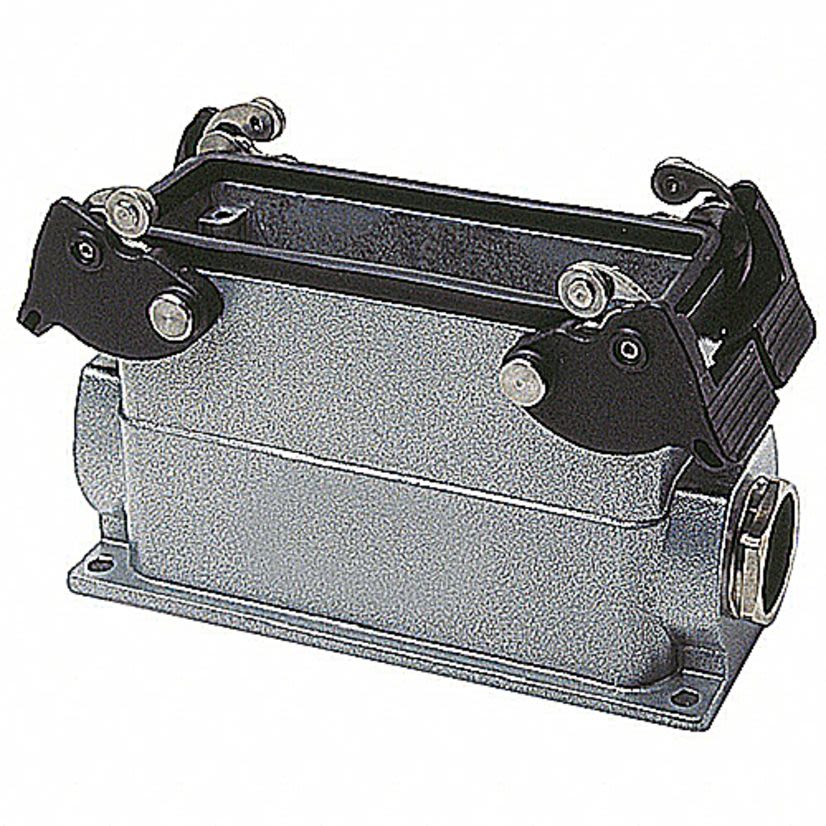 Pos-E-Kon BB016MV Double Lever Locking Box Base Housing, 3/4 in Entry, Surface Mount, Die Cast Aluminum